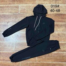 Фотография Костюм спортивный подростковый 019-1 black р.40-48 "Ayden" недорого оптом от прямого поставщика