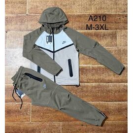 Костюм спортивний чоловічий A210 khaki р.M-3XL "Ayden" недорого оптом від прямого постачальника