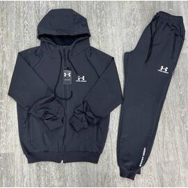 Костюм спортивний чоловічий 307 d.grey-white р.M-3XL "MirWear" недорого оптом від прямого постачальника