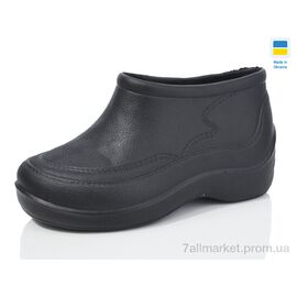 Фотография Галоши женские Весна/осень Б10 чорний (37-45) (8 пар р.37-45) "Lot Shoes" недорого оптом от прямого поставщика