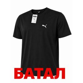 Футболка чоловіча 14792 black р.2XL-6XL "Alex Clothes" недорого оптом від прямого постачальника