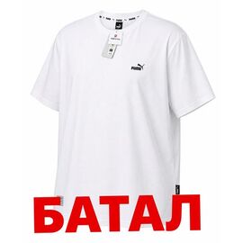 Футболка чоловіча 14796 white р.2XL-6XL "Alex Clothes" недорого оптом від прямого постачальника