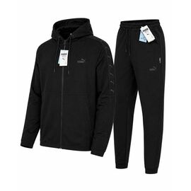 Костюм спортивний чоловічий 14802 black р.S-2XL "Alex Clothes" недорого оптом від прямого постачальника