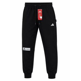 Фотография Штаны спортивные мужские 14811 black р.S-2XL "Alex Clothes" недорого оптом от прямого поставщика