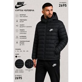 Куртка чоловіча 2695-2 black р.46-54 "REMAIN" недорого оптом від прямого постачальника
