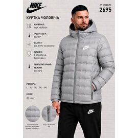 Куртка чоловіча 2695-2 grey р.46-54 "REMAIN" недорого оптом від прямого постачальника