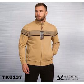Костюм спортивний чоловічий AZ1074-TK0137 beige р.M-3XL "REMAIN" недорого оптом від прямого постачальника