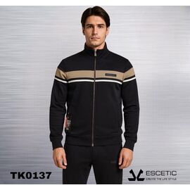 Костюм спортивний чоловічий AZ1075-TK0137 black р.M-3XL "REMAIN" недорого оптом від прямого постачальника