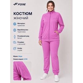 Костюм спортивний жіночий теплий AZ1196-2219 pink р.54-62 "REMAIN" недорого оптом від прямого постачальника