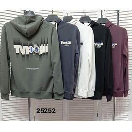 Фотография Свитер мужской 25252 brown р.M-2XL "LOOK" недорого оптом от прямого поставщика