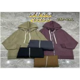 Фотография Кофта спортивная мужская 25258 khaki р.M-2XL "LOOK" недорого оптом от прямого поставщика