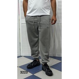Штани спортивні чоловічі 3223 grey р.M-2XL "LOOK" недорого оптом від прямого постачальника