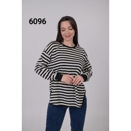 Фотография Свитер женский 6096 black р.42-48 "LOOK" недорого оптом от прямого поставщика