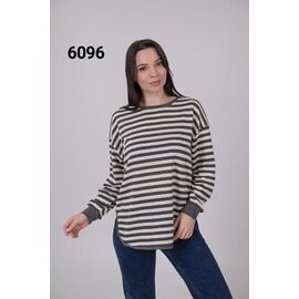 Фотография Свитер женский 6096 d.grey р.42-48 "LOOK" недорого оптом от прямого поставщика