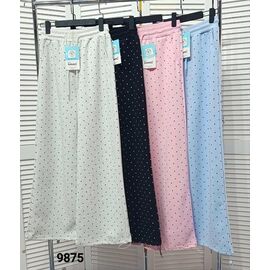 Фотография Штаны спортивные женские 9875 pink р.M-L "LOOK" недорого оптом от прямого поставщика