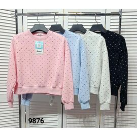 Светр жіночий 9876 pink р.44-48 "LOOK" недорого оптом від прямого постачальника