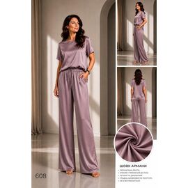 Фотография Костюм женский 608 d.beige р.42-48 "DORA" недорого оптом от прямого поставщика