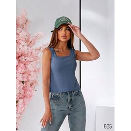 Фотография Майка женская 825 blue р.42-48 "DORA" недорого оптом от прямого поставщика