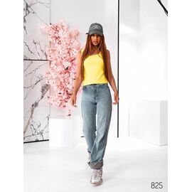 Фотография Майка женская 825 yellow р.42-48 "DORA" недорого оптом от прямого поставщика