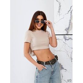 Фотография Топ женский 972 l.beige р.40-46 "DORA" недорого оптом от прямого поставщика