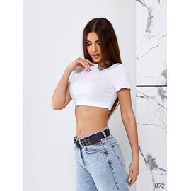 Фотография Топ женский 972 white р.40-46 "DORA" недорого оптом от прямого поставщика
