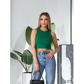 Фотография Топ женский 977 green р.42-48 "DORA" недорого оптом от прямого поставщика