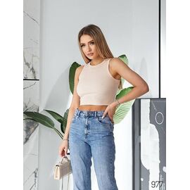 Фотография Топ женский 977 l.beige р.42-48 "DORA" недорого оптом от прямого поставщика