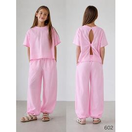 Фотография Костюм детский на девочку 602 pink р.128-152 "DORA" недорого оптом от прямого поставщика