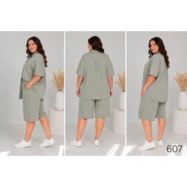 Фотография Костюм женский 607 mint р.50-56 "DORA" недорого оптом от прямого поставщика