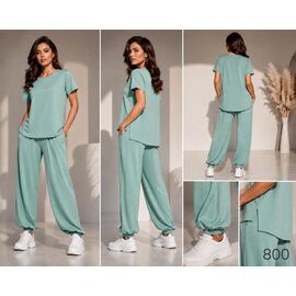 Фотография Костюм женский 800 mint р.44-58 "DORA" недорого оптом от прямого поставщика