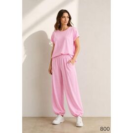 Фотография Костюм женский 800 pink р.44-58 "DORA" недорого оптом от прямого поставщика