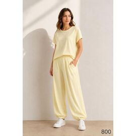 Фотография Костюм женский 800 yellow р.44-58 "DORA" недорого оптом от прямого поставщика
