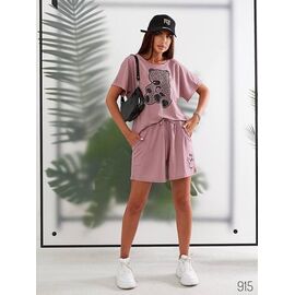 Фотография Костюм женский 915 pink р.38-48 "DORA" недорого оптом от прямого поставщика