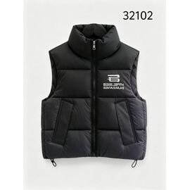 Фотография Жилетка детская на мальчика 32102 black р.110-150 "Flong" недорого оптом от прямого поставщика