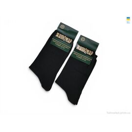 Шкарпетки для чоловіків Весна/осінь N071 black (12 шт. р.сітка42-45) "ГС Шкарпетки" недорого оптом від прямого постачальника