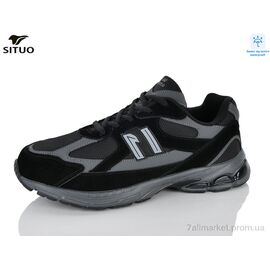 Фотография Кроссовки мужские модные Весна/осень 9703-1 waterproof (8 пар р.41-46) "Situo" недорого оптом от прямого поставщика