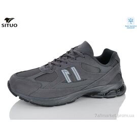 Фотография Кроссовки мужские модные Весна/осень 9703-4 waterproof (8 пар р.41-46) "Situo" недорого оптом от прямого поставщика