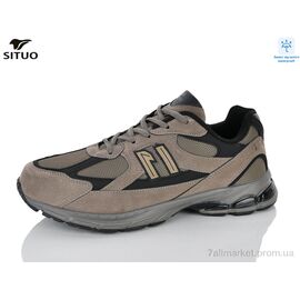 Фотография Кроссовки мужские модные Весна/осень 9703-5 waterproof (8 пар р.41-46) "Situo" недорого оптом от прямого поставщика