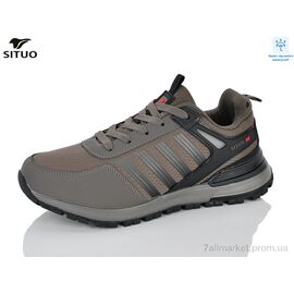 Фотография Кроссовки мужские модные Весна/осень 9705-5 waterproof (8 пар р.41-46) "Situo" недорого оптом от прямого поставщика