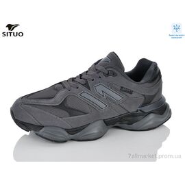 Фотография Кроссовки мужские модные Весна/осень 9709-4 waterproof (8 пар р.41-46) "Situo" недорого оптом от прямого поставщика