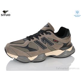Фотография Кроссовки мужские модные Весна/осень 9709-5 waterproof (8 пар р.41-46) "Situo" недорого оптом от прямого поставщика