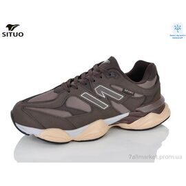 Фотография Кроссовки мужские модные Весна/осень 9709-12 waterproof (8 пар р.41-46) "Situo" недорого оптом от прямого поставщика