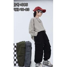Штани дитячі на хлопчика 605 grey р.18-23 "Farbique" недорого оптом від прямого постачальника