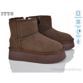 Уггі дитячі утеплені Зима A7825-24 (6 пар р.32-37) "ITTS" недорого оптом від прямого постачальника