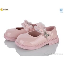 Туфлі дитячі зручні Весна/осінь DA811-3 pink (6 пар р.23-27) "Clibee" недорого оптом від прямого постачальника