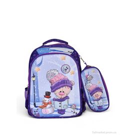 Портфель дитячий S5-26 violet 40*30*13 см, "Red Hat" недорого оптом від прямого постачальника