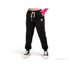 Спортивні штани жіночі Весна/осінь 955 чорний (4 шт. р.сітка50-64) "Alisa Brand" недорого оптом від прямого постачальника