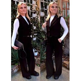 Фотография Костюм женский 4129 black р.36-42 "H&S" недорого оптом от прямого поставщика