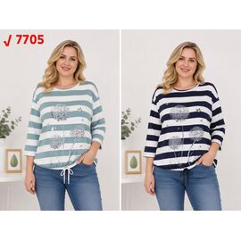 Светр жіночий 7705 mint р.2XL-5XL "P.HEY" недорого оптом від прямого постачальника