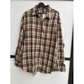 Сорочка жіноча 7771 brown р.3XL-6XL "P.HEY" недорого оптом від прямого постачальника